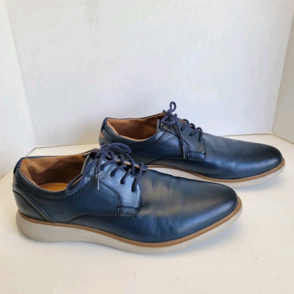 JAXSON Ultralights Men Dress Shoes Size 9.5  Blue Lace Up Comfort C 1903